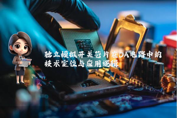 独立模拟开关芯片在DA电路中的技术定位与应用逻辑