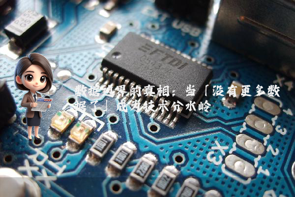 数据边界的真相：当「没有更多数据了」成为技术分水岭